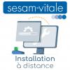 Installation  distance lecteur SESAM-Vitale