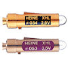 Ampoule HEINE 2,5 V #034 ou 3,5 V #053 pour dermatoscopes et loupes éclairantes Ampoule HEINE 2,5 V #034 ou 3,5 V #053 pour dermatoscopes et loupes éclairantes