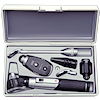 Trousse combin�e HEINE Mini 3000 dans �tui rigide 2,5V : Otoscope + Ophtalmoscope + Miroir + Lampe