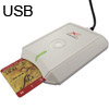 Lecteur de cartes monofente DITEO Sant� - XIRING