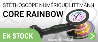 Le stthoscope numrique Littmann CORE rainbow de nouveau en stock !