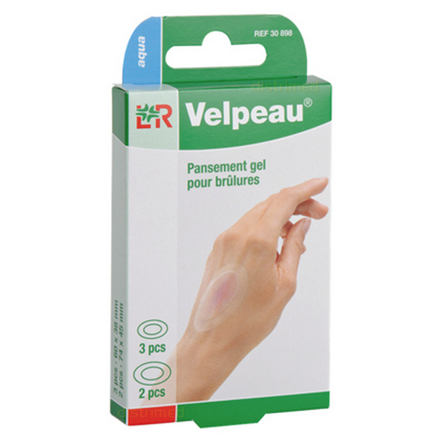 Pansement gel pour brûlures - Velpeau Pansement gel pour brûlures - Velpeau