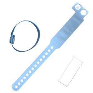Bracelets d\'identification pour enfant / bb (bleu)