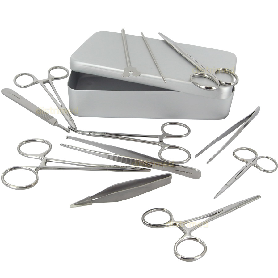 Boite de petite chirurgie en aluminium