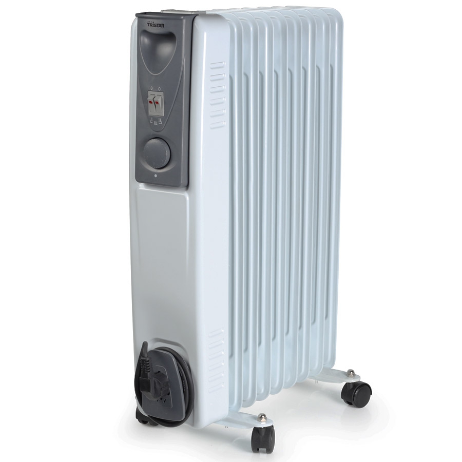 Chauffage électrique à bain d'huile. radiateur d'appoint sur ...