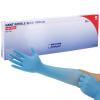 Gants d'examen nitrile non poudrs - manchette extra longue (boite de 50)