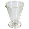 Verre  pied gradu - 125 ml