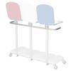 Poigne de pousse pour chariot porte-sacs