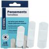 Pansements Sensibles - 3 formats (boite de 8)