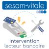 Intervention lecteur SESAM-Vitale bancaire