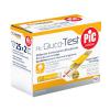 Bandelettes ractives pour lecteur de glycmie PIC Glucotest