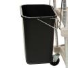 Poubelle avec support inclus pour chariot de service myCART 1627 et 2030