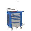 Chariot d'urgence complet LECCRP5 LifeLine Metro