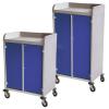 Chariot  linge propre avec portes - 2 ou 3 niveaux