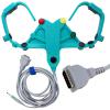 Ceinture ECG � anses avec c�ble patient int�gr� Levmed (connecteur type D sans vis)