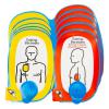 lectrodes de formation adultes pour Physio-Control CR-T (5 paires)