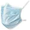 Masque chirurgical 4 plis bleu - fixation par liens (boite de 50)