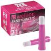 Autopiqueur ou lancette s�curis�e SafetyLancets Wellion 21G (boite de 200)