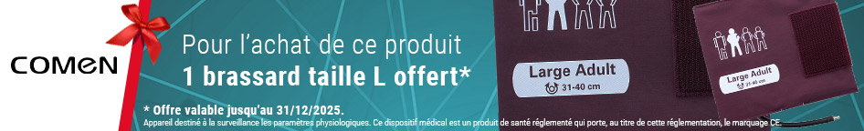 Avec l'achat de ce produit brassard taille L offert