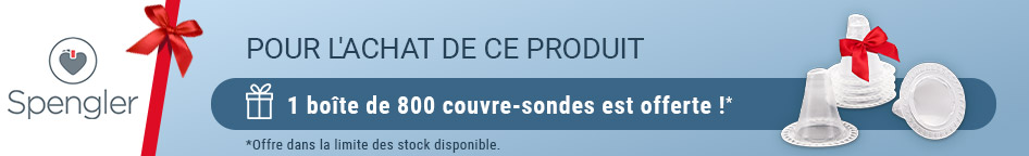 Avec l'achat de ce produit, une bote de 800 couvre-sondes est offerte !