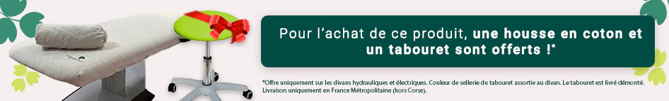 Pour l'achat de ce produit, votre tabouret est offert !