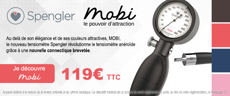 Nouveau tensiom�tre MOBI de Spengler