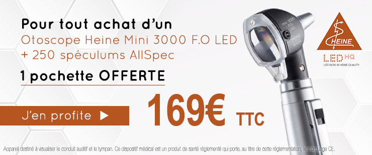 Offre pack heine mini 3000 + pochette offerte