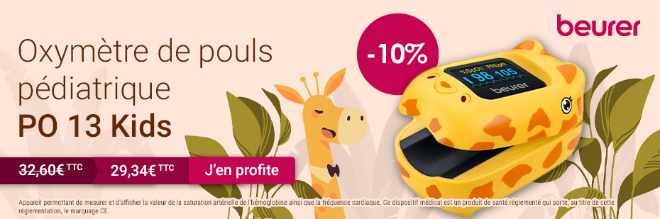 -10% sur l'oxym�tre PO13 Kids
