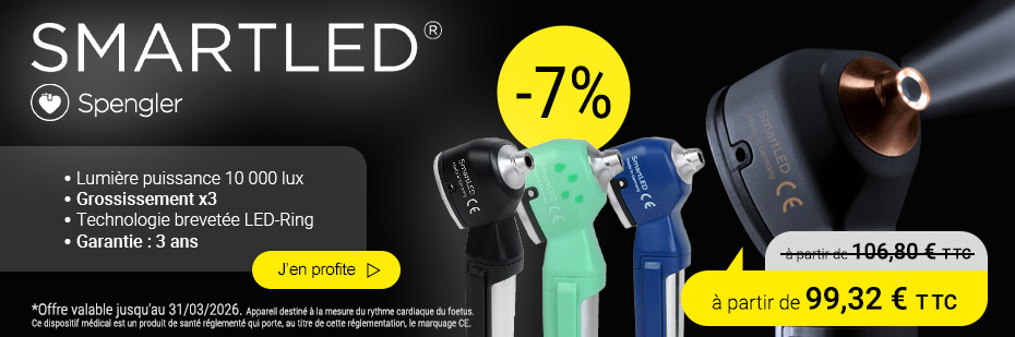 -7% sur les otoscopes smartled Luxamed