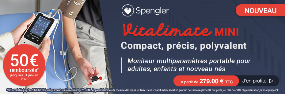 50 rembours�s sur le nouveau Vitalimate Mini de Spengler