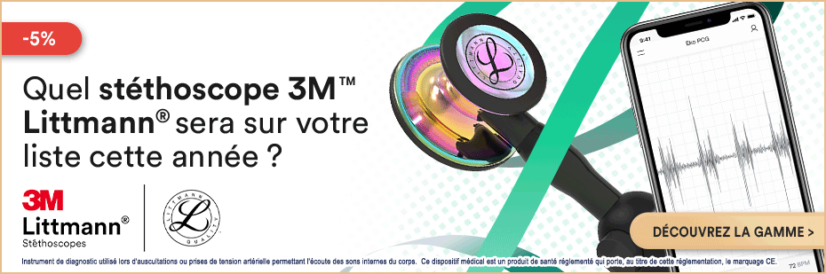 Black friday : -5% sur les stthoscopes Littmann