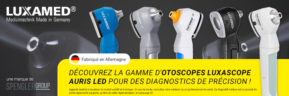 Découvrez la gamme d'otoscope Luxascope pour des diagnostics de précision !