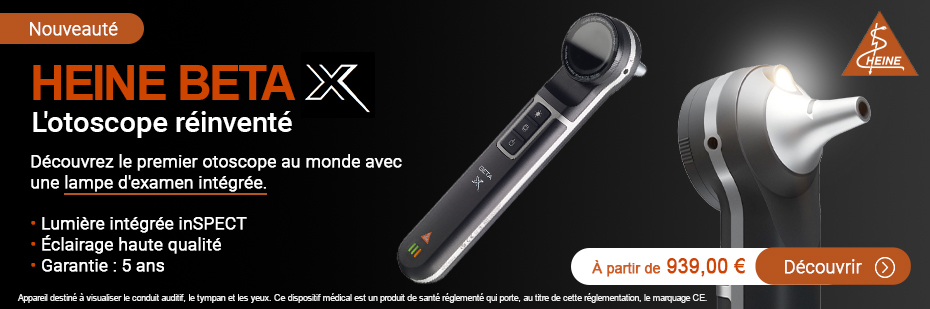 Heine Beta X l'otoscope rinvent