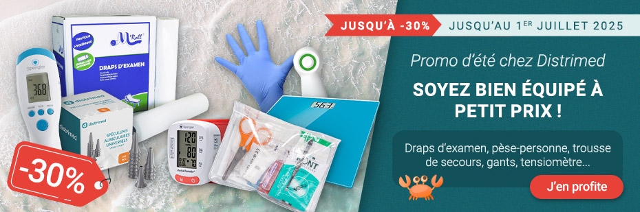 Jusqu'au 01/07/2025, promo d't chez distrimed. Jusqu' -30% !