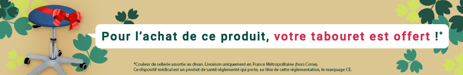 Pour l'achat de ce produit, votre tabouret est offert !