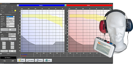 D�pistage auditif, Audiom�tre 800 M