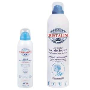 Brumisateur d\'eau de source Cristaline