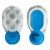 lectrodes support mousse gel pdiatriques BlueSensor N-00-S/25 (sachet de 25)