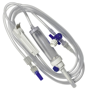 Perfuseur avec robinet 3 voies EUROPERF S ( carton de 100 ) - Euromedis