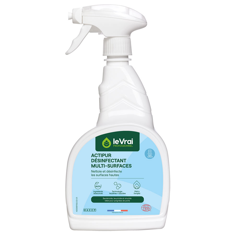 Détergent désinfectant multisurfaces Actipur