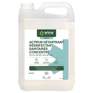 Dtergent dsinfectant sanitaires concentr Actipur