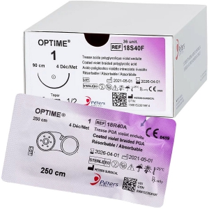 Sutures chirurgicales stériles Optime