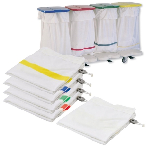 Sac  linge pour chariot porte-sacs