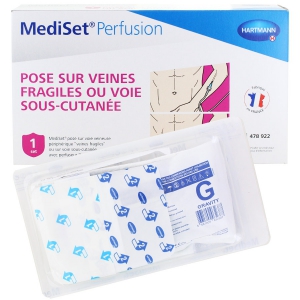 Hartmann Mediset Perfusion - Pose sur veines fragiles