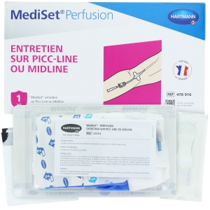 Hartmann Mediset Perfusion - Pose sur Picc Line