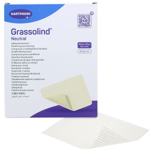 Pansements gras striles Grassolind neutral Hartmann