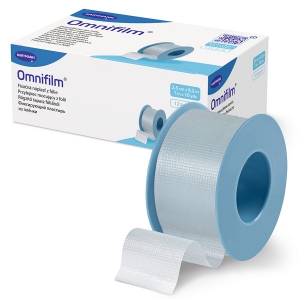 Sparadrap microperfor transparent Omnifilm Hartmann (boite de 12 rouleaux)