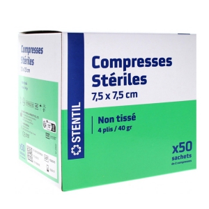 Compresses non tiss striles Stentil 40 g