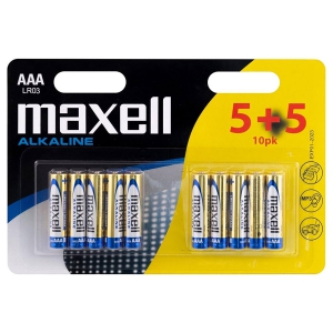 Piles alcaline Maxell LR03 AAA