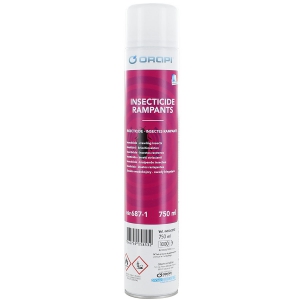 Bombe insecticide pour insectes rampants